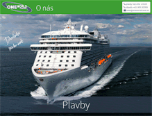 Tablet Screenshot of oneworldtravel.sk